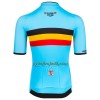 Cykeltøj + Cykelshorts 2023 Belgiens Landshold Lyseblå